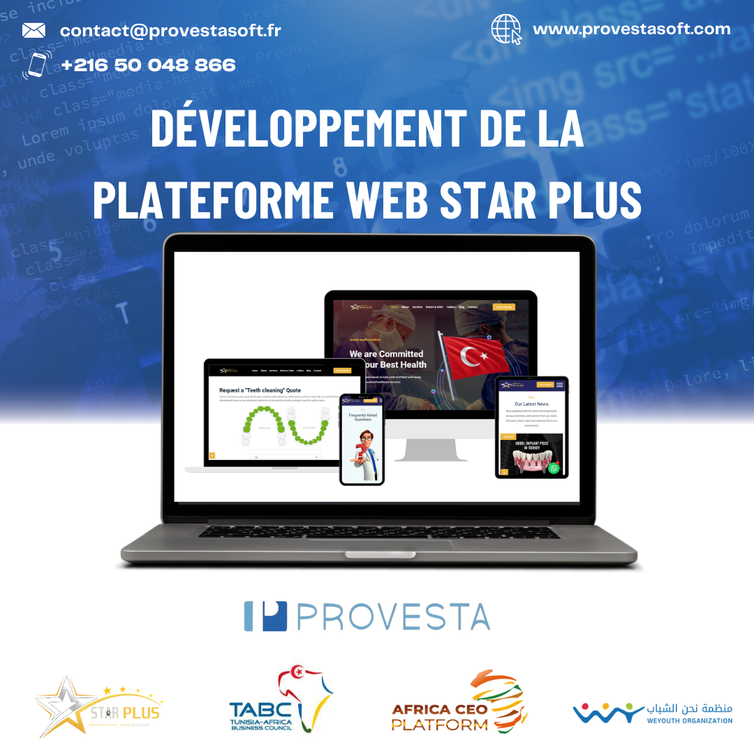 Développement de la plateforme web star plus