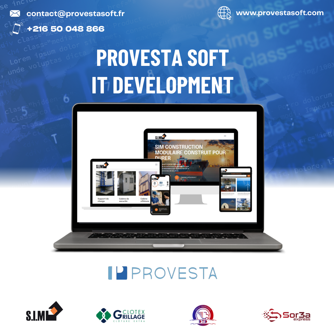 Excellence in Metal Construction: Unveiling the Provesta Soft Web Platform for SIM Tunisia