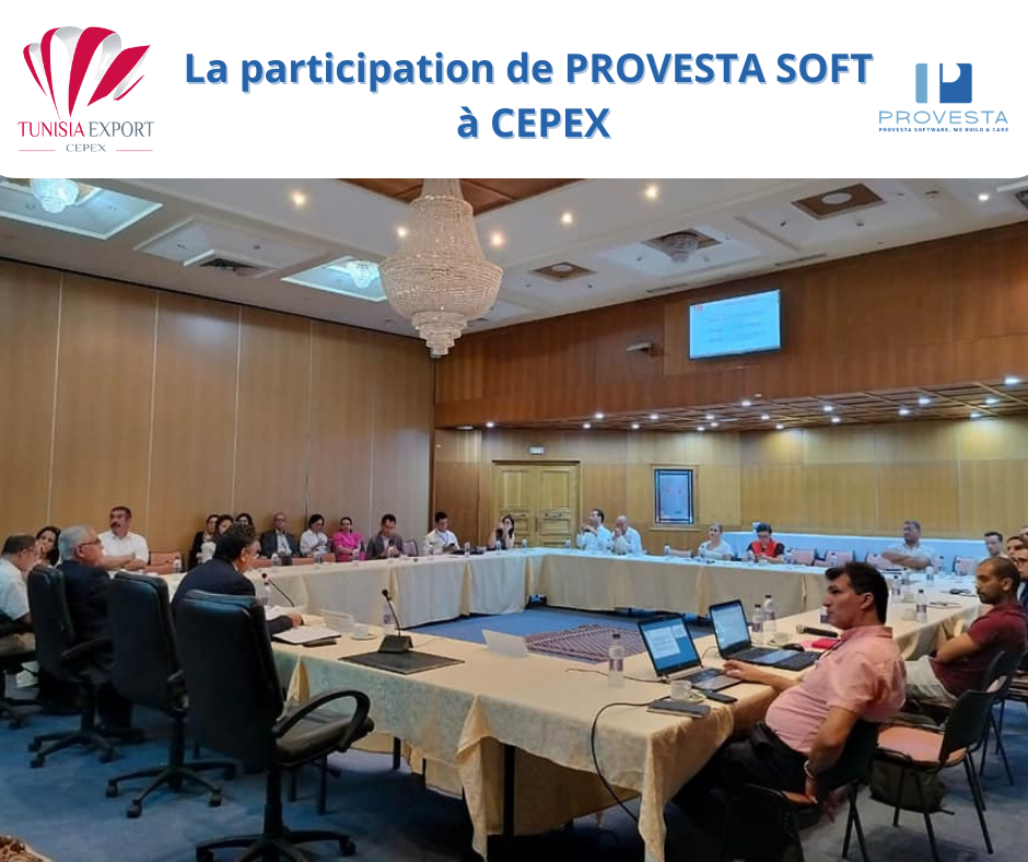 La participation de Provesta Soft aux réunions sectorielles pour le développement des exportations
