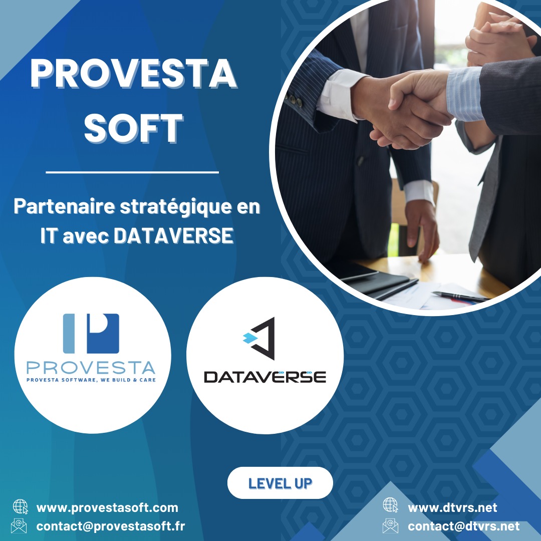 PROVESTA SOFT: Partenaire stratégique en  IT avec DATAVERSE