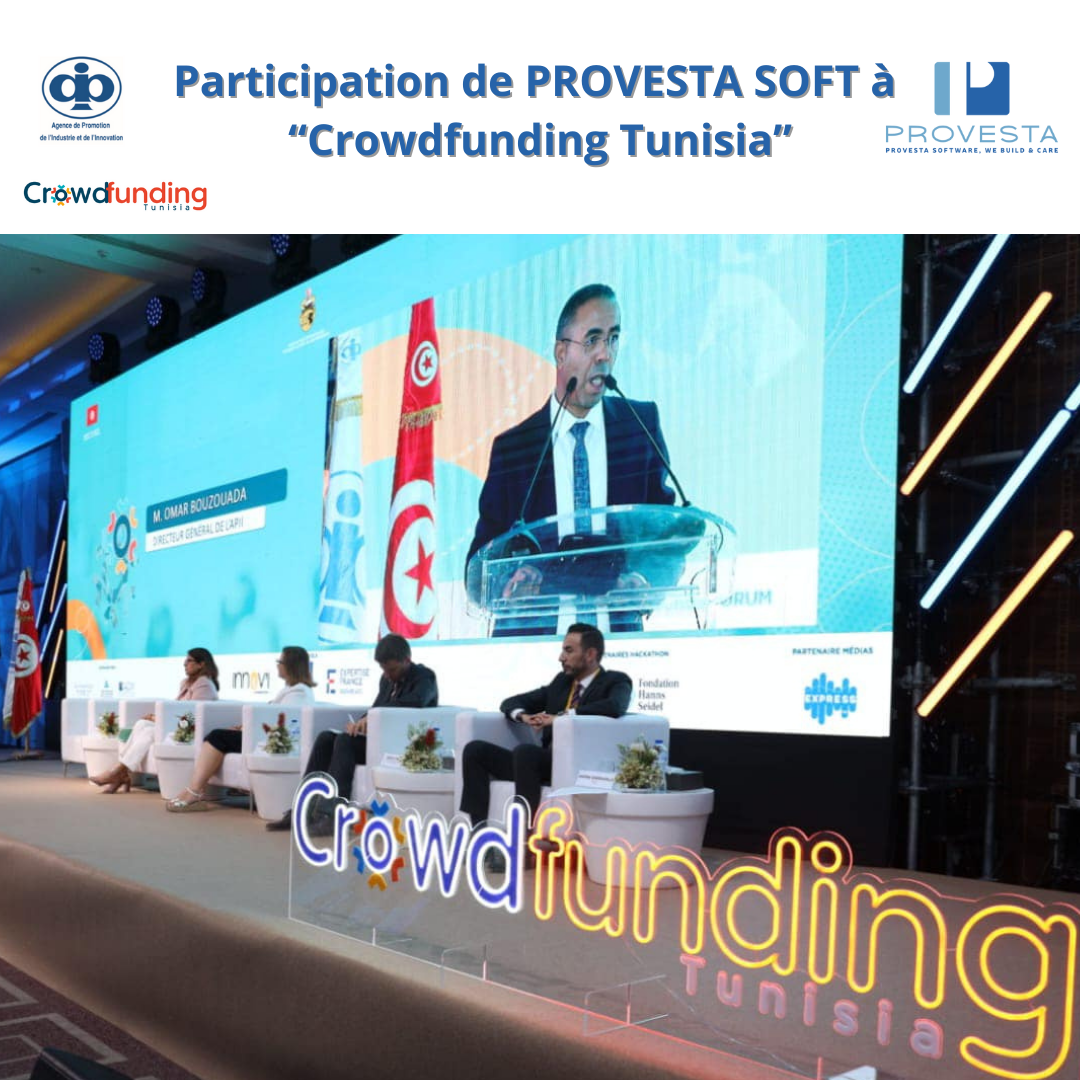 Participation de PROVESTA SOFT à  Crowdfunding Tunisia