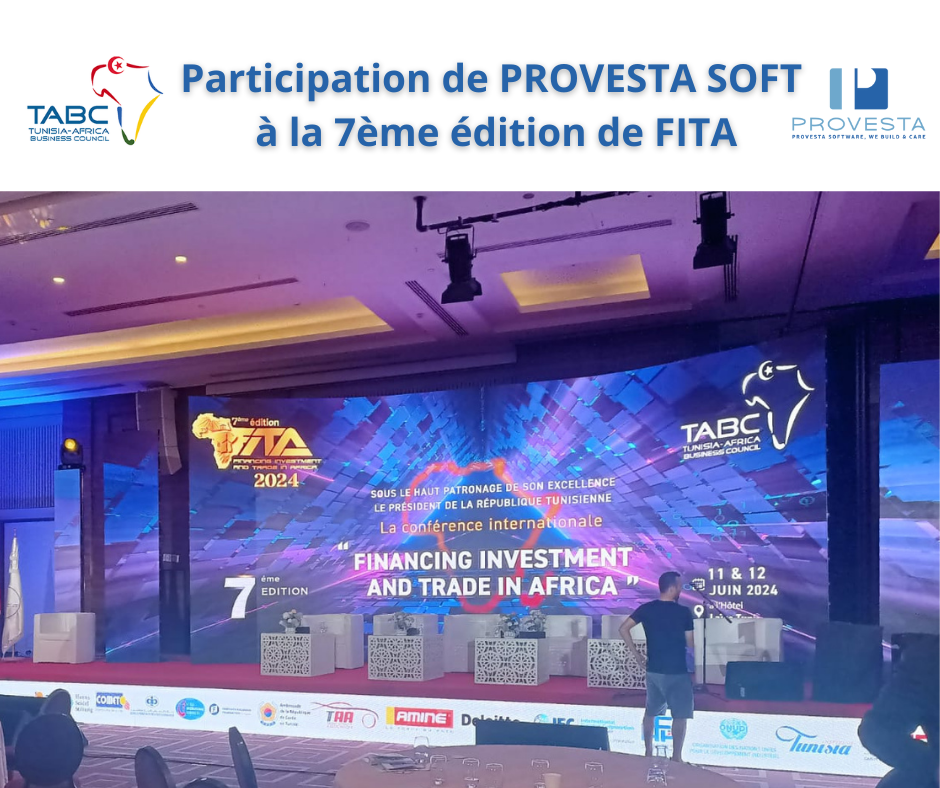 Participation de PROVESTA SOFT  à la 7ème édition de FITA