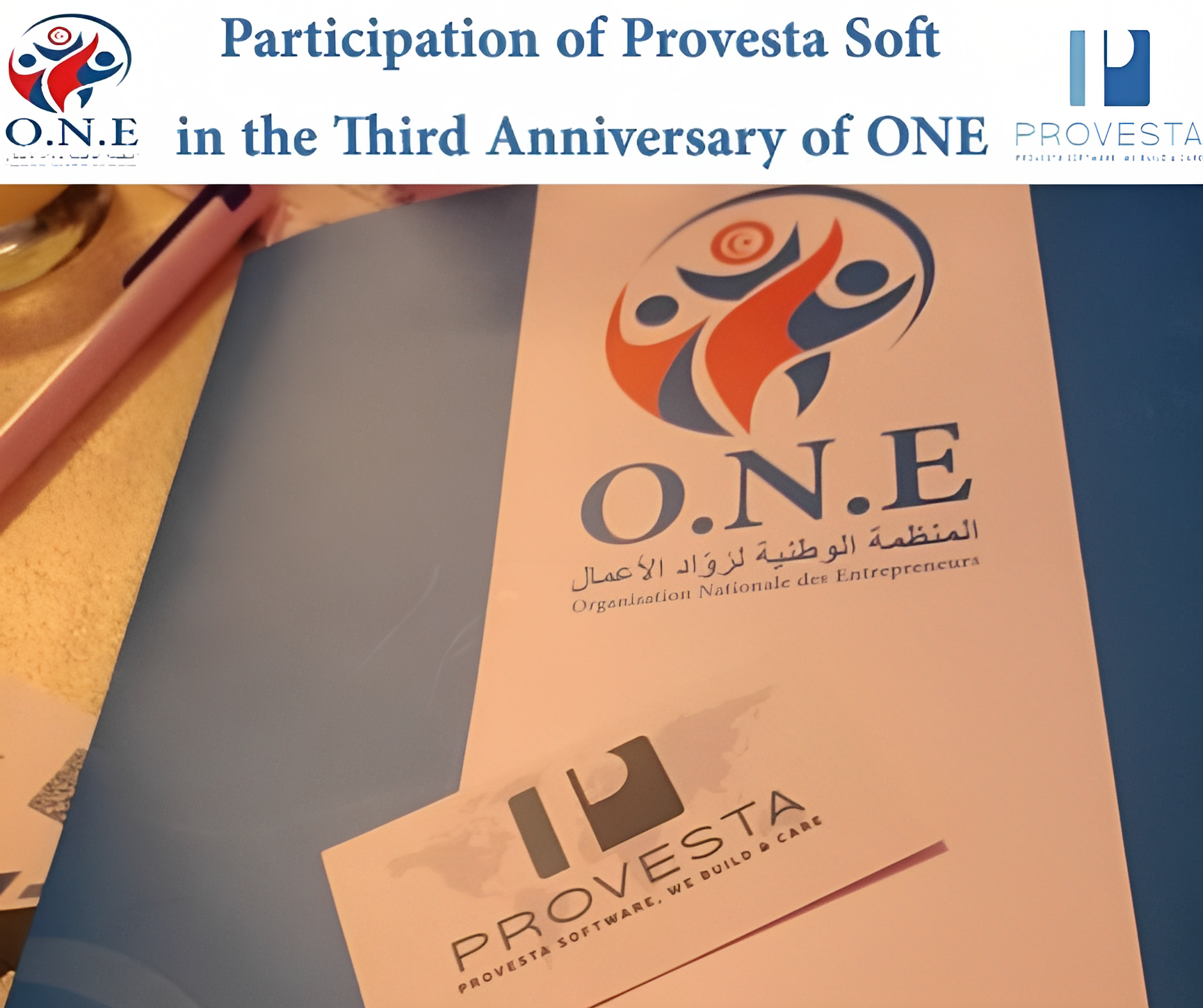 Participation of Provesta Soft in the third anniversary of the National Entrepreneurs Organization