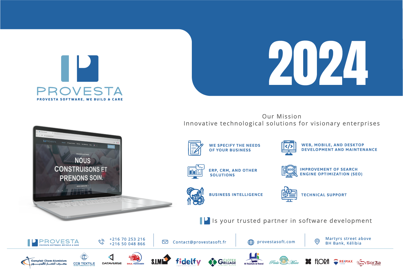 Provesta Soft : Votre  boite de  Développement Informatique d'Excellence