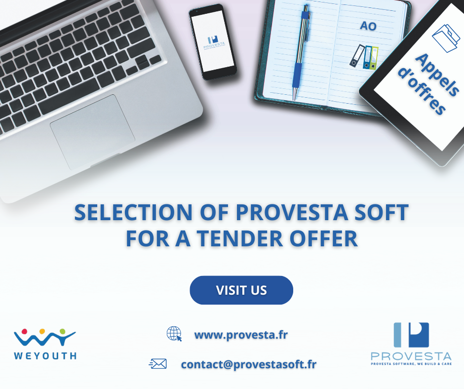 Selection of PROVESTA SOFT for the tender offer of Weyouth Organization