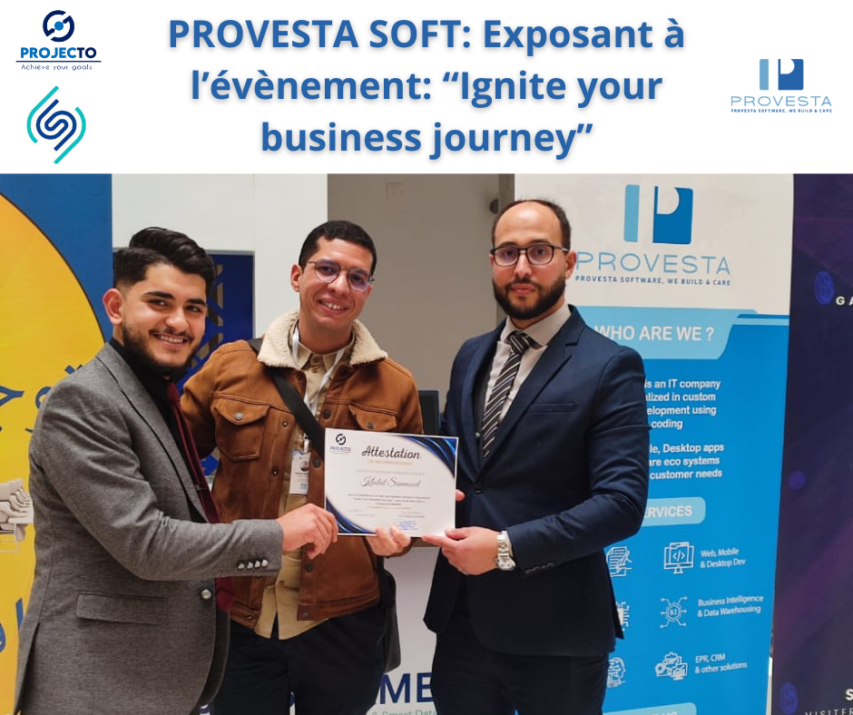 Une Participation Active à l'Événement Ignite Your Business Journey par PROVESTA SOFT